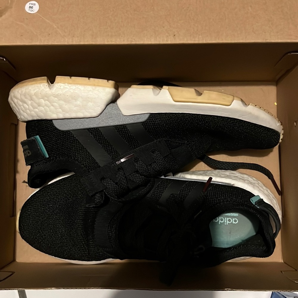 Adidas black sneakers